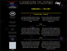 Tablet Screenshot of hr-plates.com